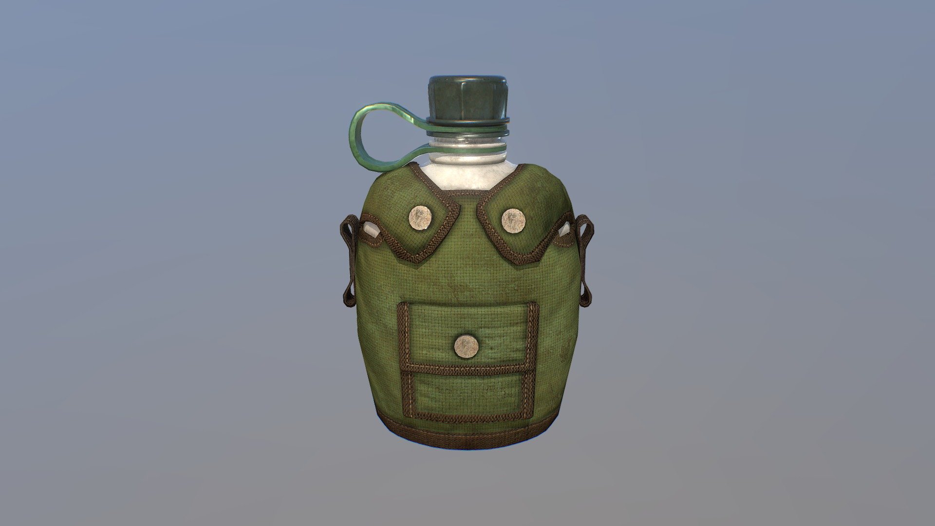 MILITARY CANTEEN - 3D model by Raptor (@reptileye) [55f5f6e] - Sketchfab