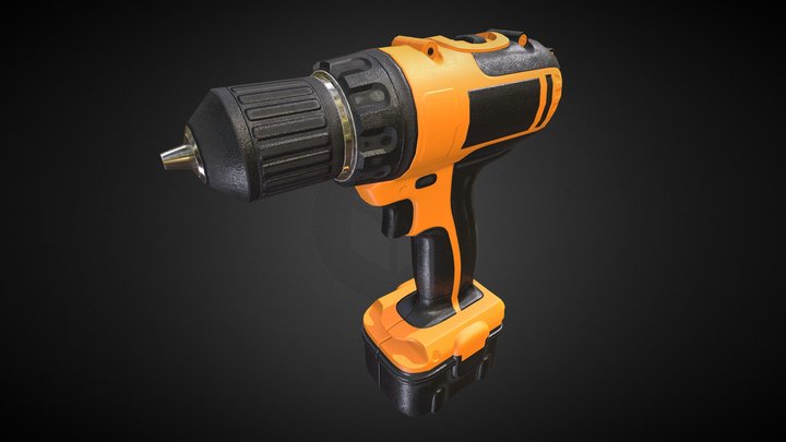 Drill 3D Model