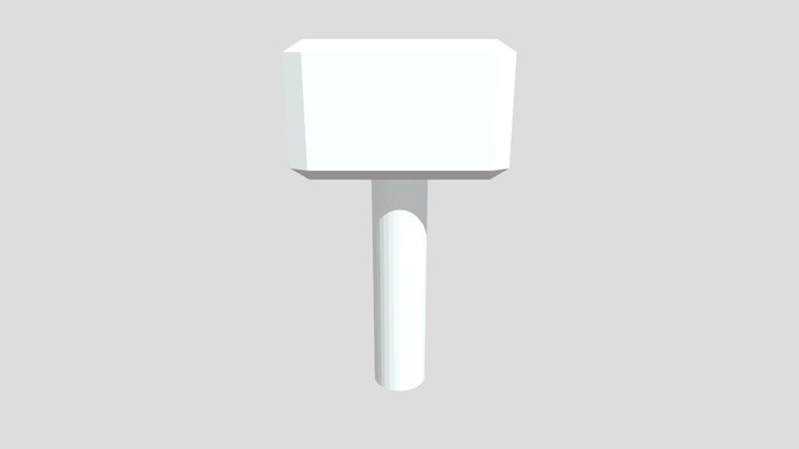 ADMIN HAMMER 3D Model