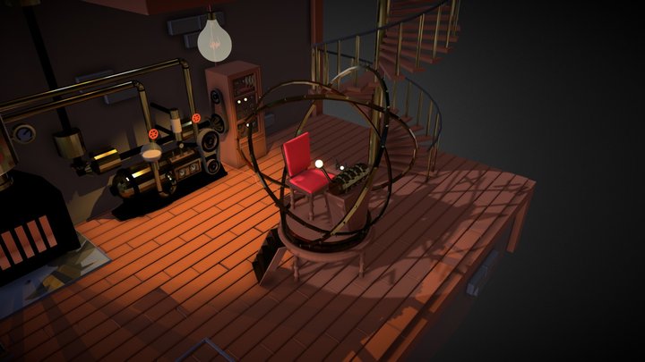 The Time Tinkerer's Workshop 3D Model