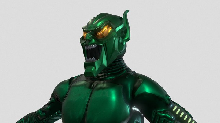 Green Goblin V1 3D Model