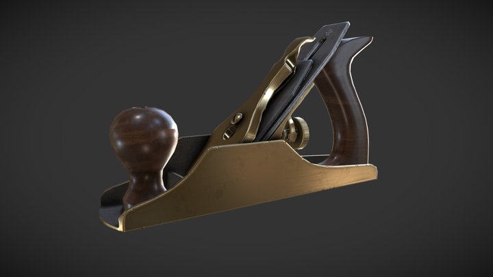 Lie-Nielsen wood working tool 3D Model