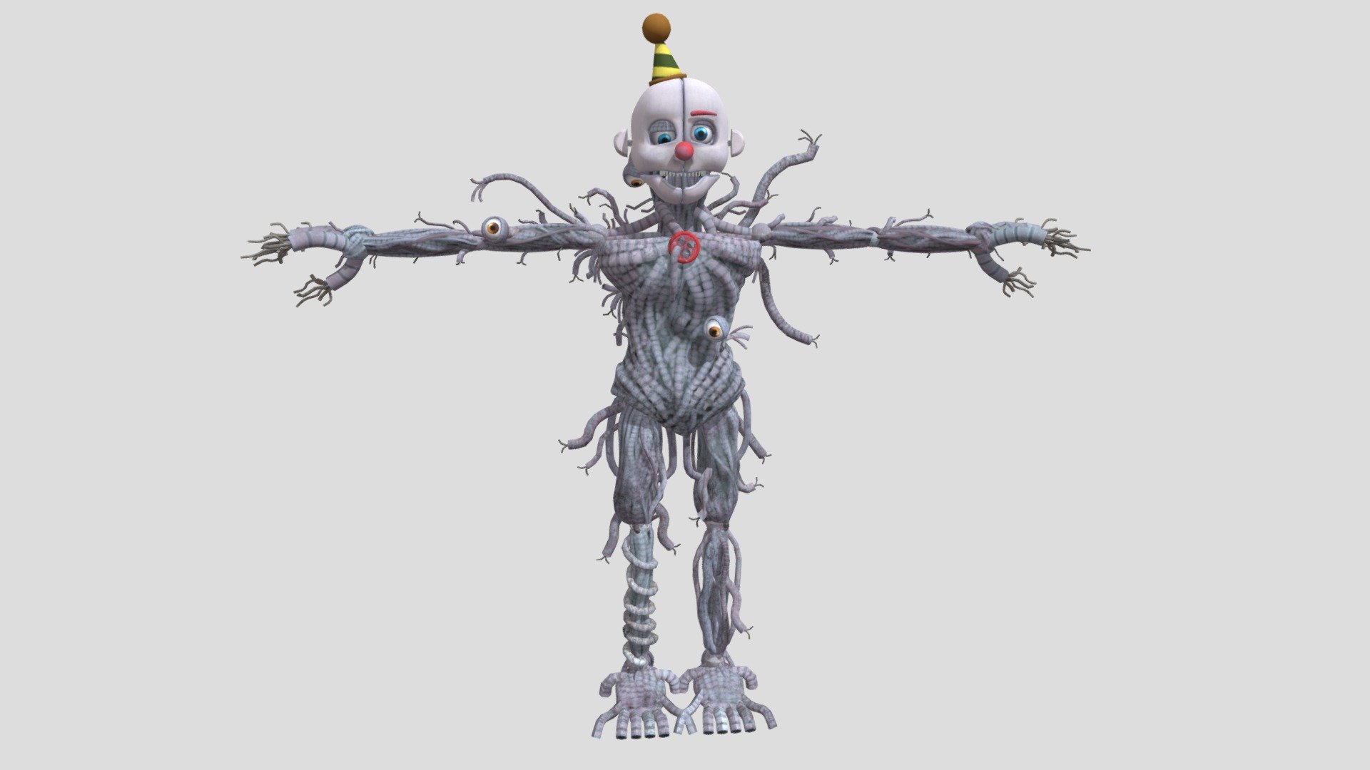 Ennard - Download Free 3D model by Love me pls (@LoveMeToo) [55f8d84 ...