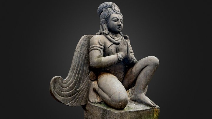 Stone Garuda - Free low-res version – Modello 3D gratuito STL