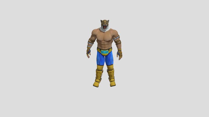 King - Offensive Idle 3D Model