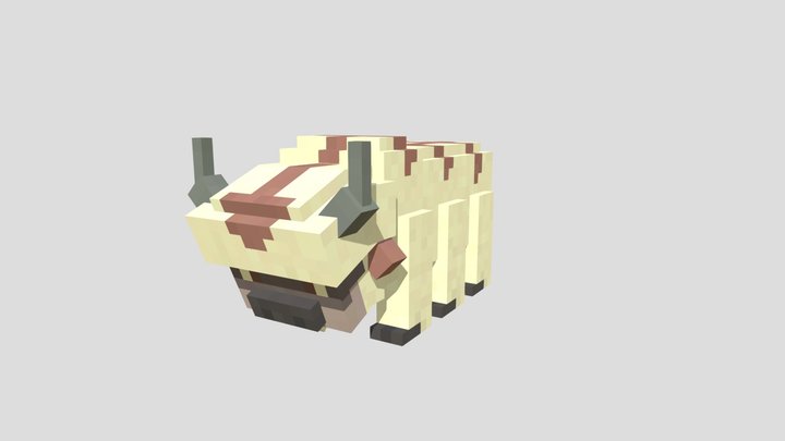 Appa (Minecraft) 3D Model
