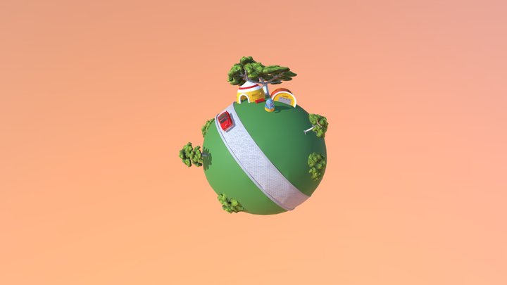 WorldKaio 3D Model