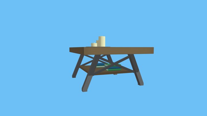 Coffee Table 3D Model