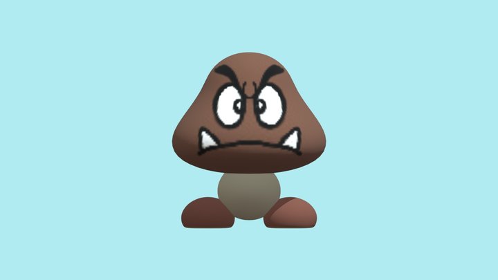 Goomba 3D Model