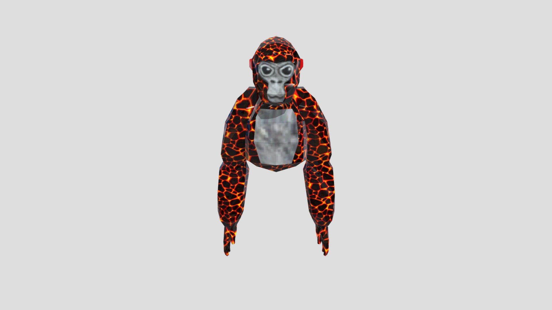Gorilla tag Fangame Player Model (Rigged) - Download Free 3D model by  togemet2 (@togemet2) [1f180fe]