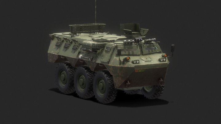 Anoa 6x6 (Reupload) 3D Model