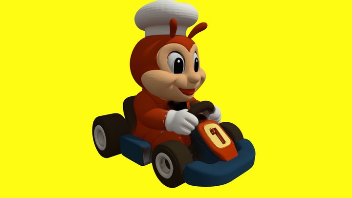 Jollibee gokart 3D Model