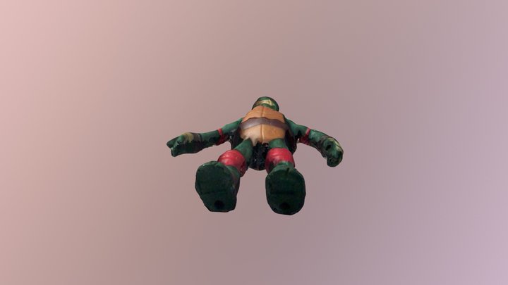1st try ninja turtle 3D Model