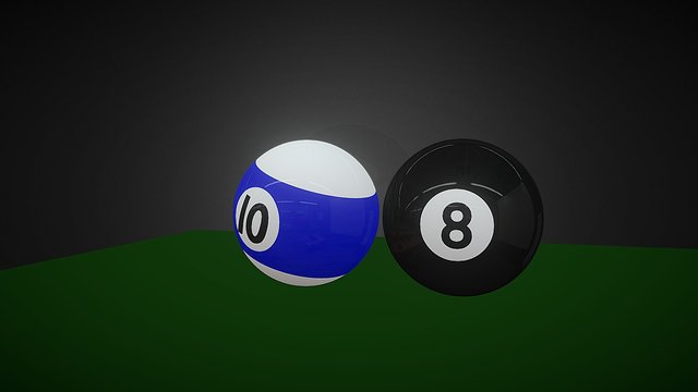 Pool Balls 3D Model