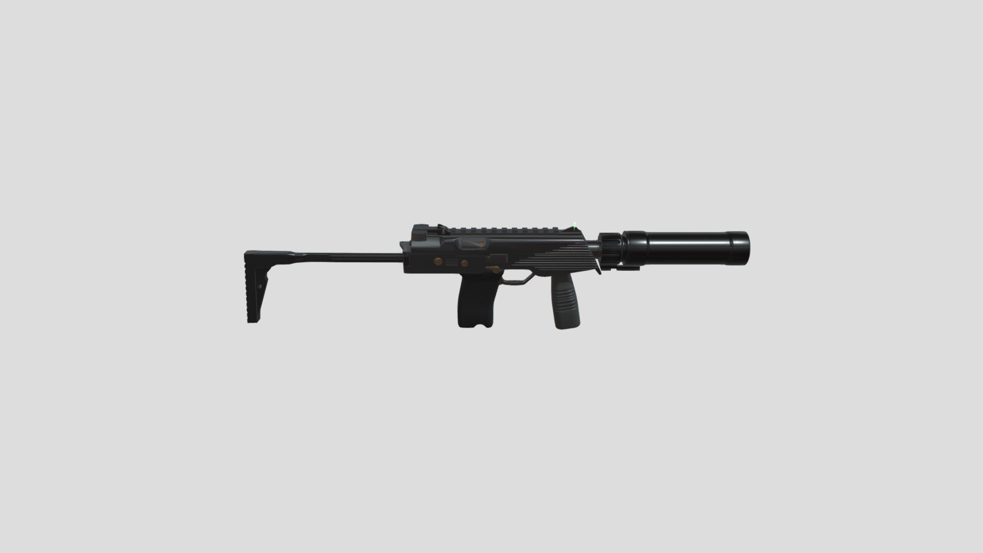 MP-9  Gun 3D Model