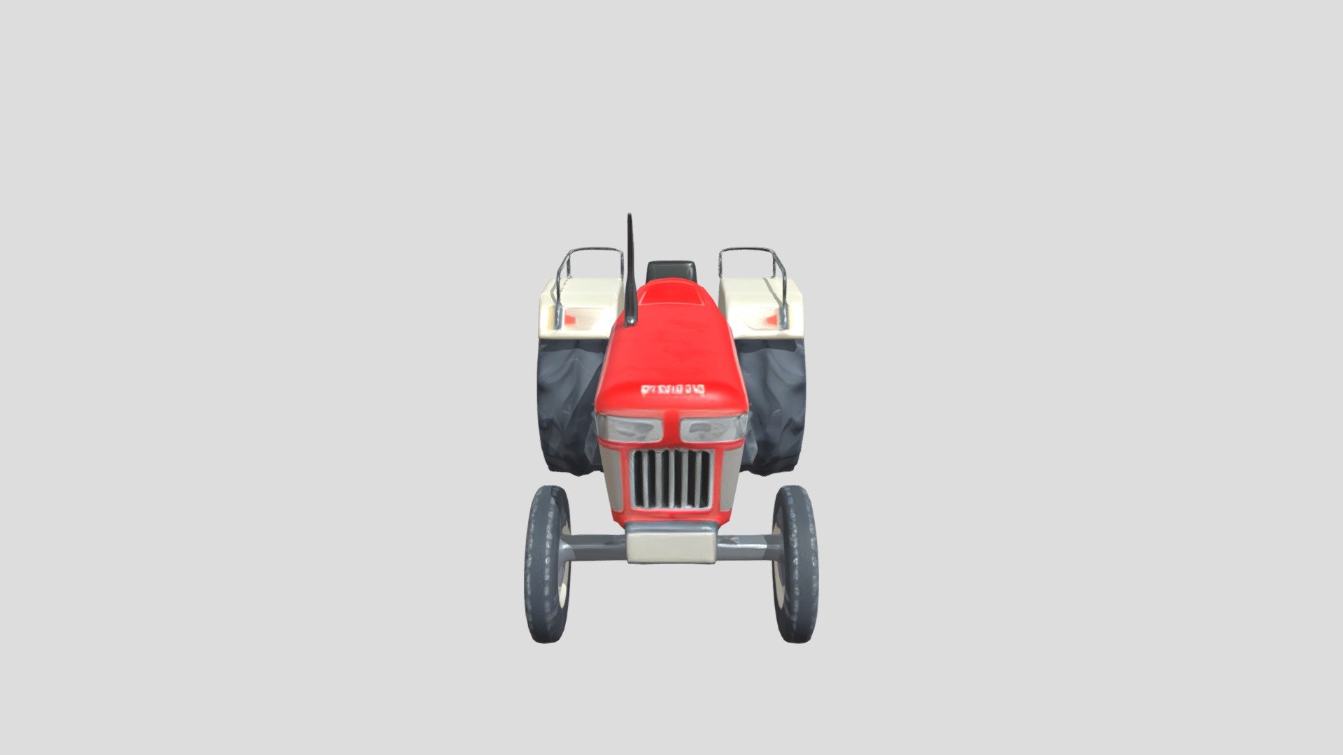 farm tractor with attachments - 3D model by gamezilla.ahsanali [55fd871 ...