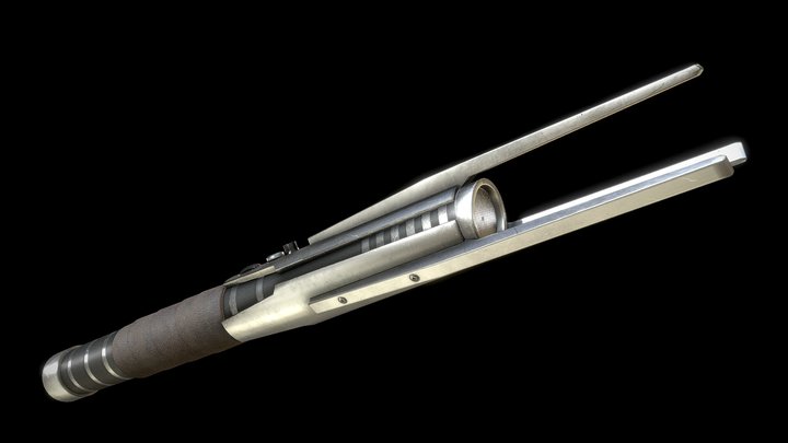 Lord Starkiller Lightsaber 3D Model