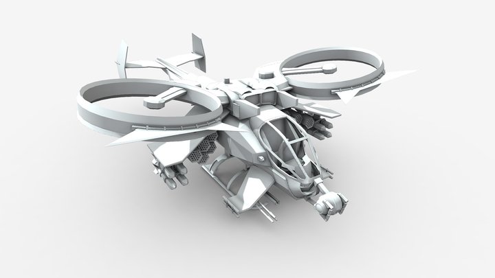 AT-99 Scorpion 3D Model