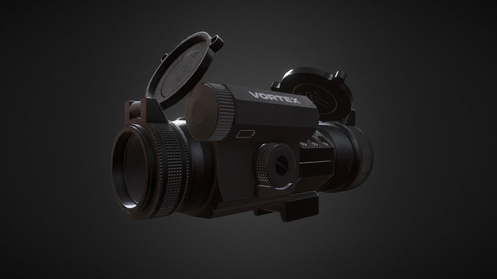 Carabine Scope - Vortex red dot Strikefire 2 3D Model