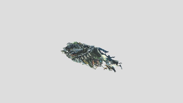 Gibraltar North Gorge 3D Model