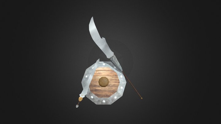Ancient Chinese Weapons 3D Model