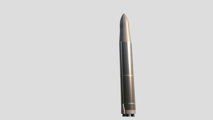 Astra Rocket 3.1 3D Model