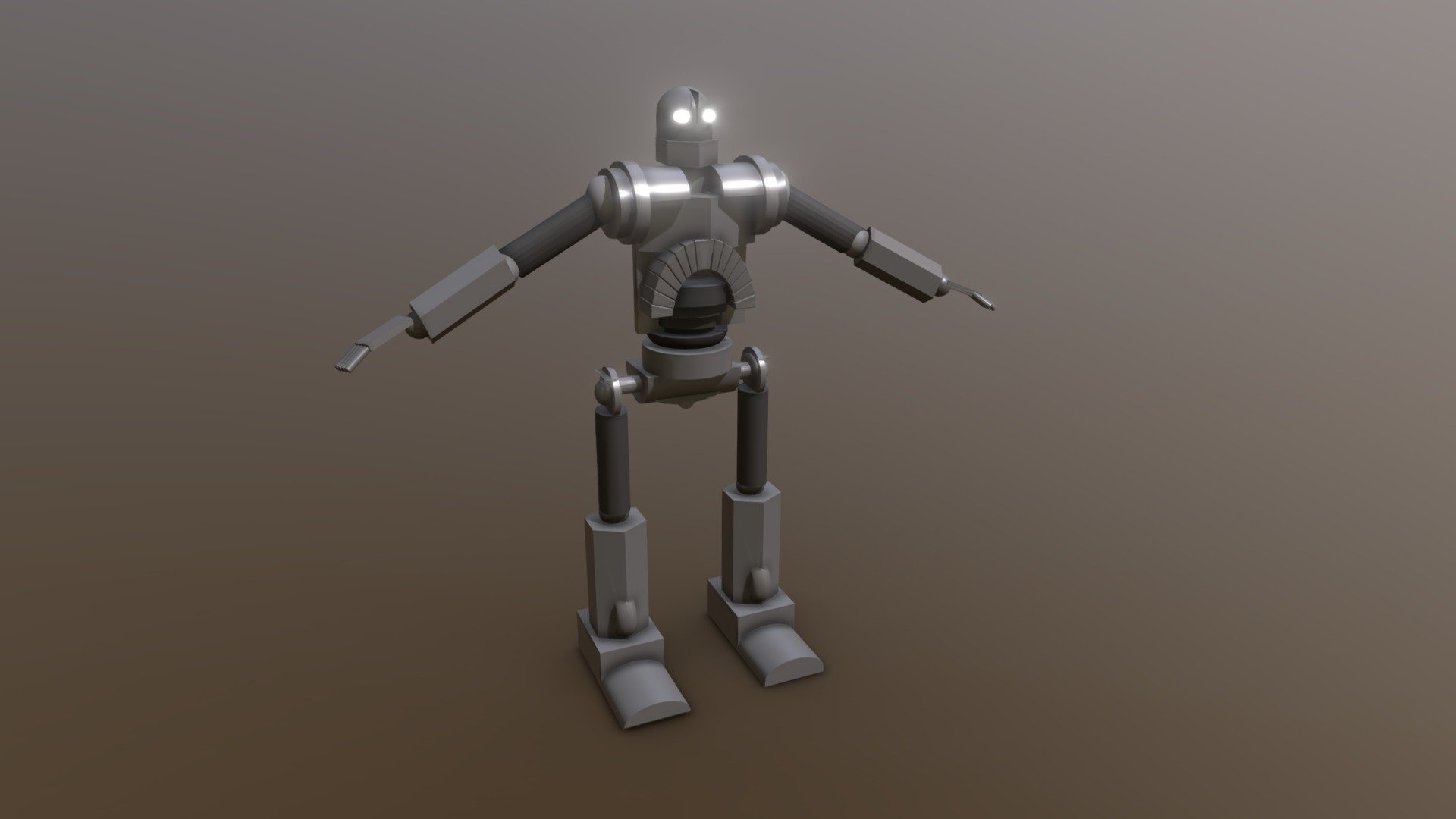 Iron Giant - By Oscar - 3d Model By Ozzymax90 [55ff5a3] - Sketchfab