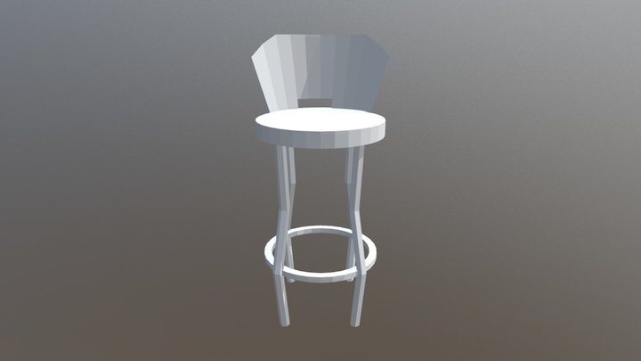 Banquillo 3D Model