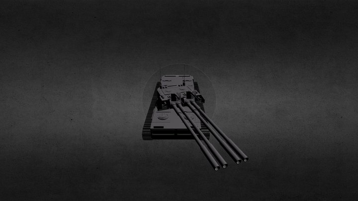 Heavy tank 3D Model