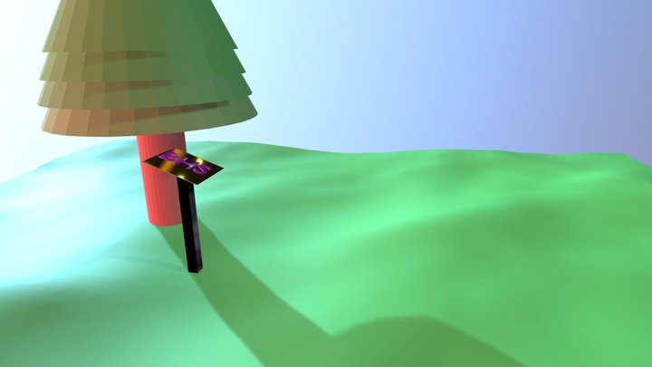Treeplack 3D Model