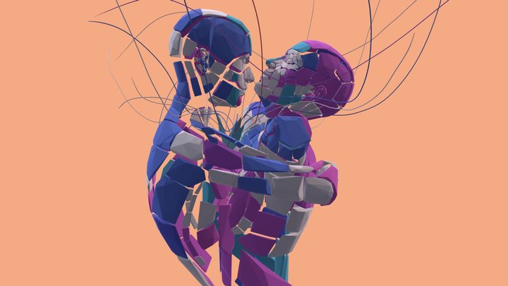 Hold Me Tight. 3D Model