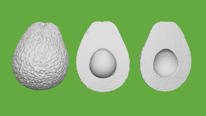 Avocado: 3D Print - Full Pack 3D Model