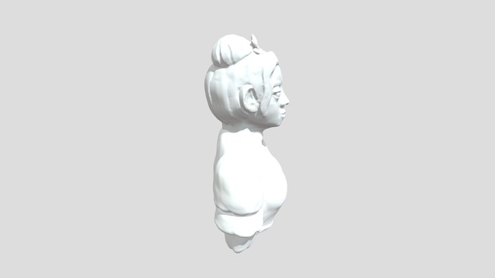 Jacelyn Calista - Keke Panagian - UTS 3D Sculpt 3D Model