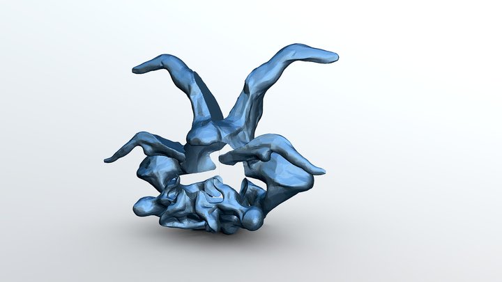 liquid landscape 3D Model
