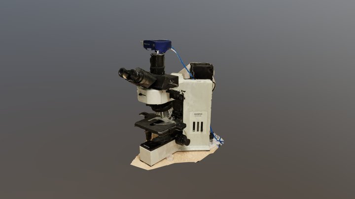 Microscope 3D Model