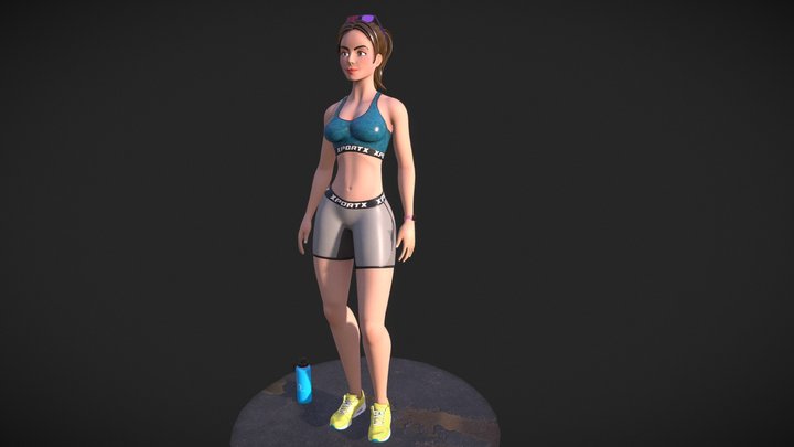 Sophy 3D Model
