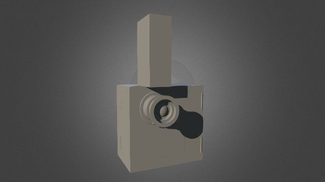 Cinematograph - Closed 3D Model