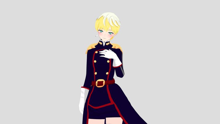 Mato Seihei No Slave - Tenka Izumo 3D 3D Model
