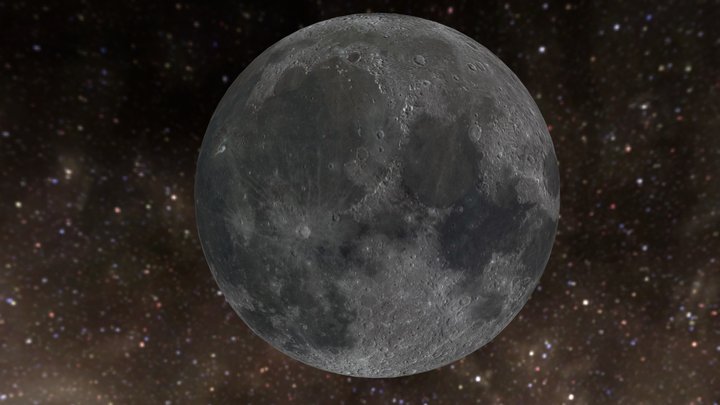 Our Moon – Modello 3D gratuito STL