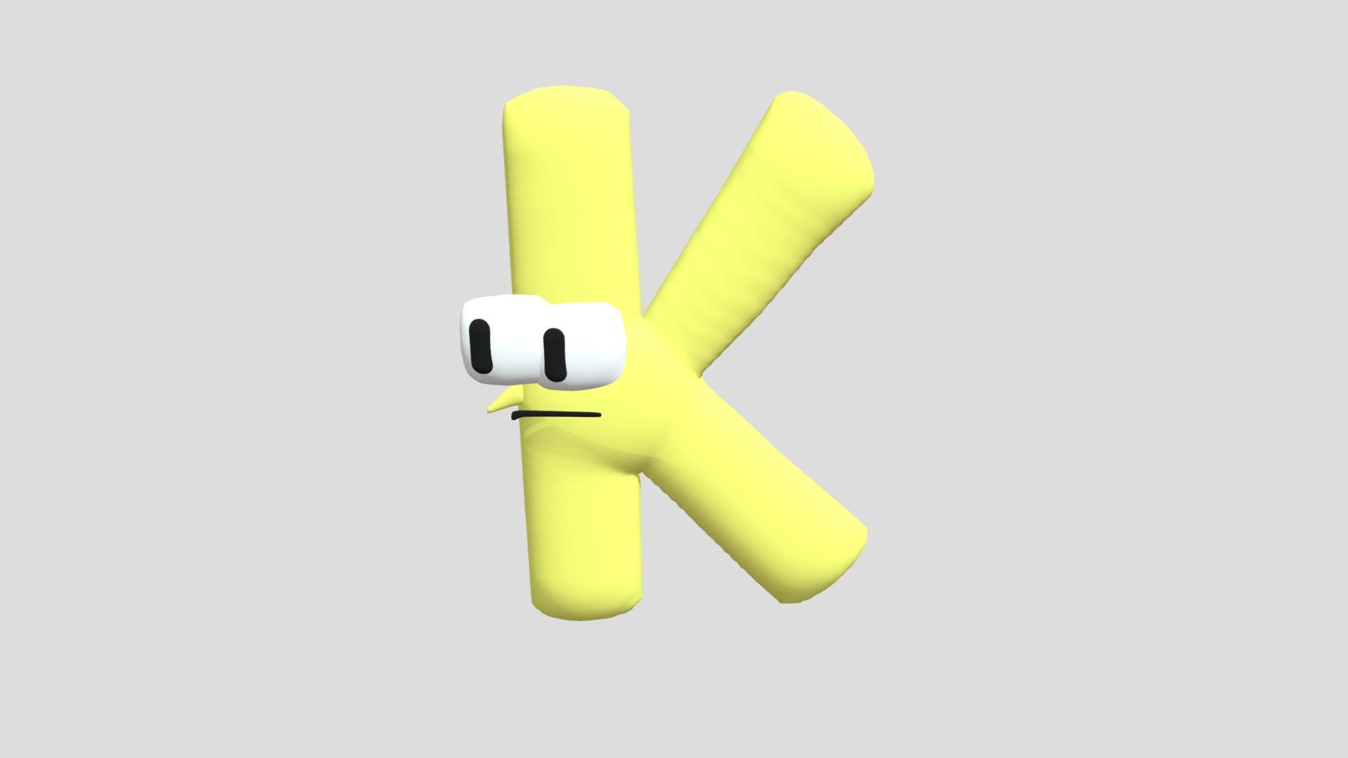 K (Russian Alphabet Lore) - Download Free 3D model by aniandronic