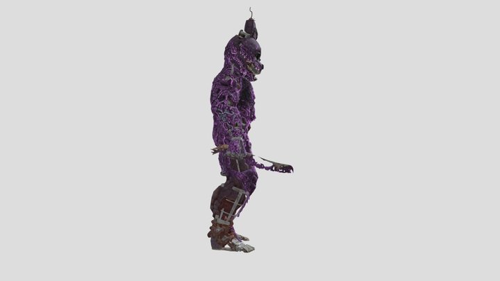 Dead-by-daylight-toxic-springtrap 3D Model