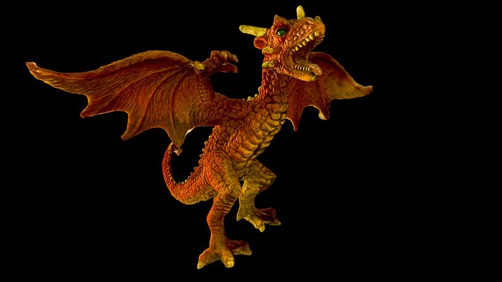Dragon02 3D Model