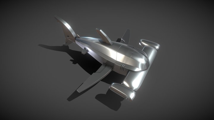 Robotic SpaceCraft 3D Model