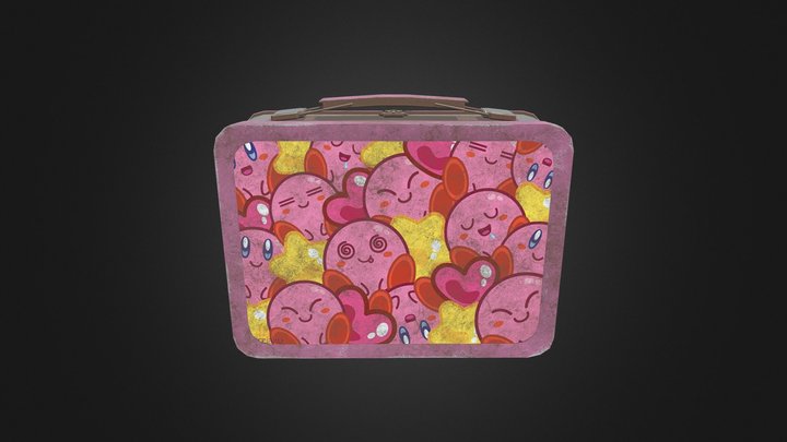 Kirby Lunchbox 3D Model