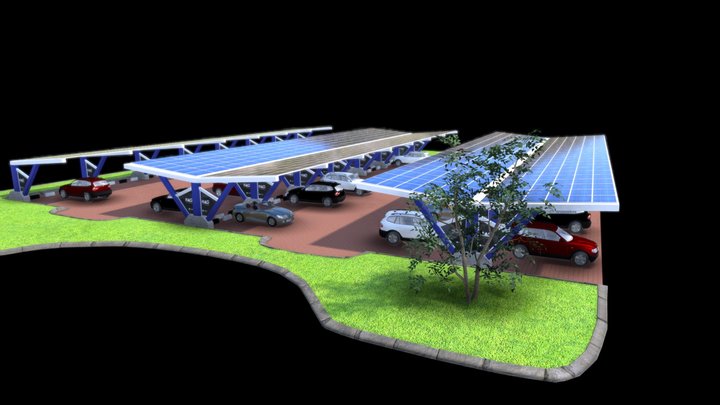 Parking Prueba 5 3D Model