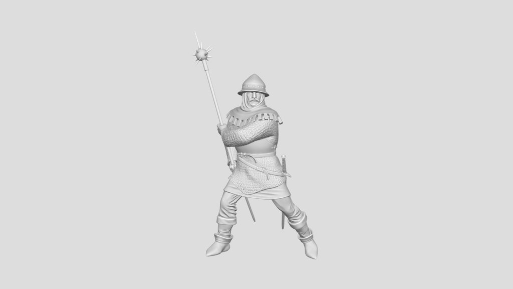 Hussite Warrior with Morgenstern