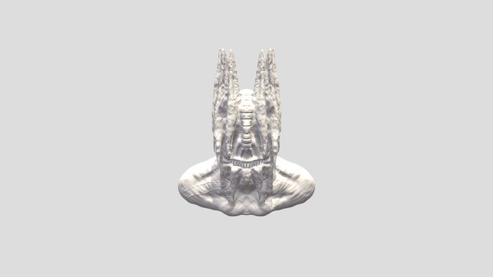 sea ​​monster sculpt 3D Model