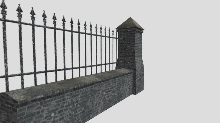 Fence_LP 3D Model