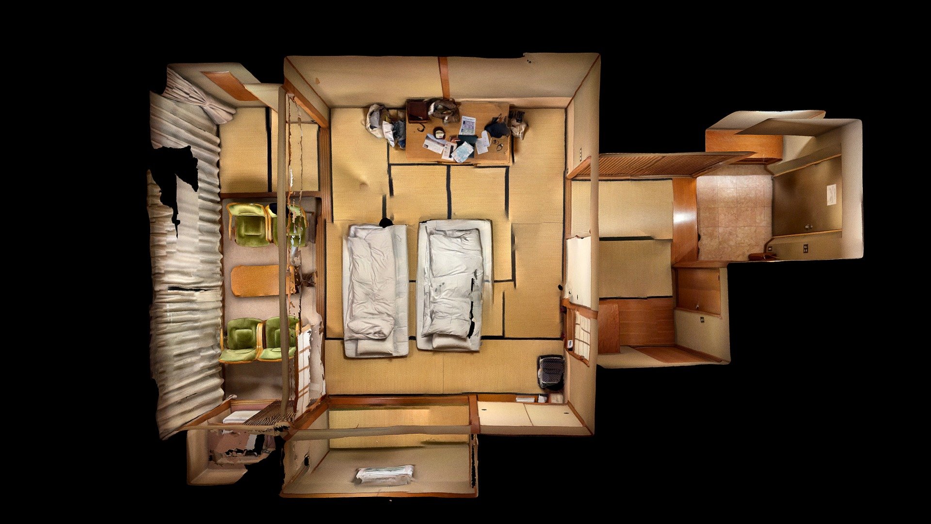 ホテル浦島 8834号室:Hotel Urashima Room 8834