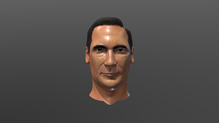 John Ham Likeness sculpt 3D Model